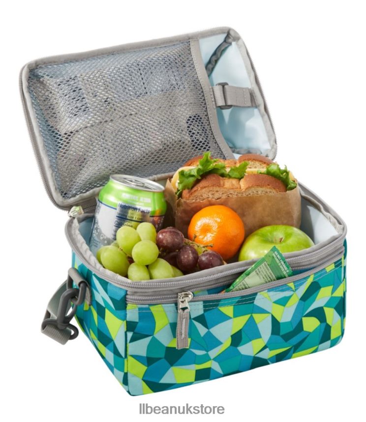Accessories L.L.Bean Flip-Top Lunch Box Print Guide Gold Crag Unisex 0VRR662399