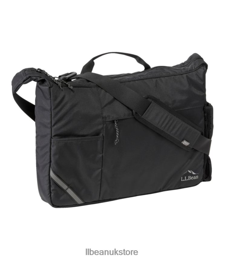 Accessories L.L.Bean Comfort Carry Messenger Bag Black Unisex 0VRR665463