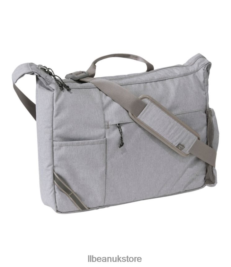 Accessories L.L.Bean Comfort Carry Messenger Bag Gray Heather Unisex 0VRR664271