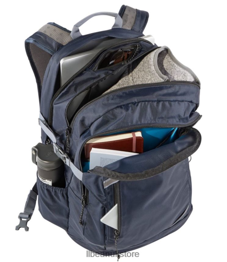 Accessories L.L.Bean Comfort Carry Portable Locker Pack Carbon Navy/Warm Gold Unisex 0VRR664215