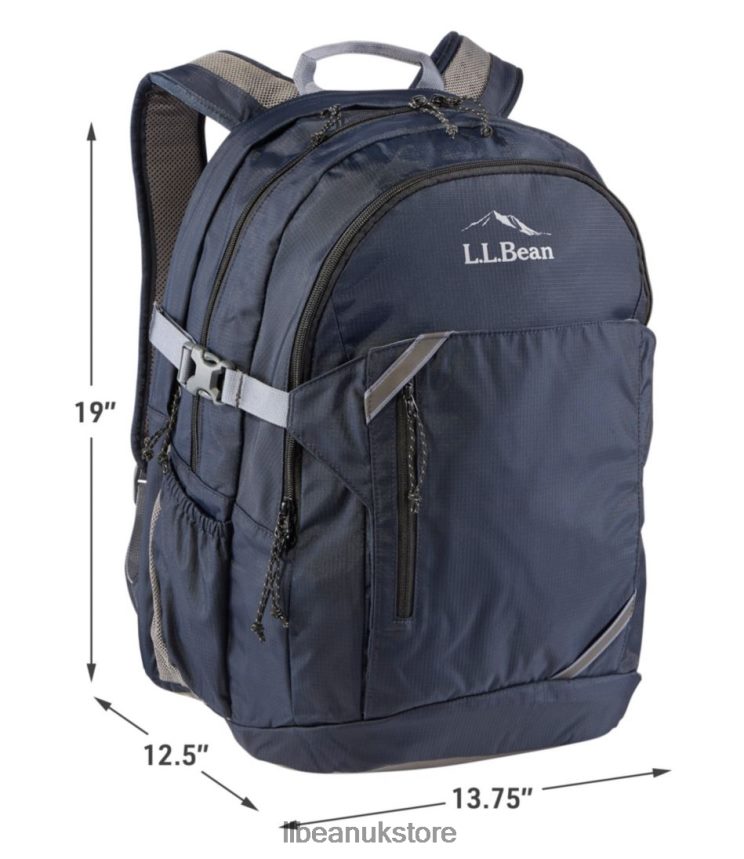 Accessories L.L.Bean Comfort Carry Portable Locker Pack Carbon Navy/Warm Gold Unisex 0VRR664215