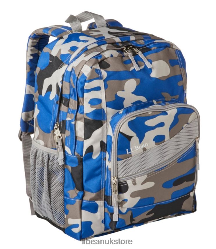 Accessories L.L.Bean Deluxe Book Pack Ocean Blue Camo Unisex 0VRR666759