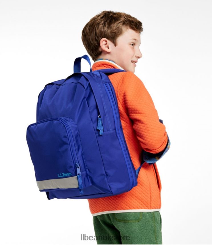 Accessories L.L.Bean Expandable Original Book Pack Royal Blue/Cerulean Blue Unisex 0VRR662394