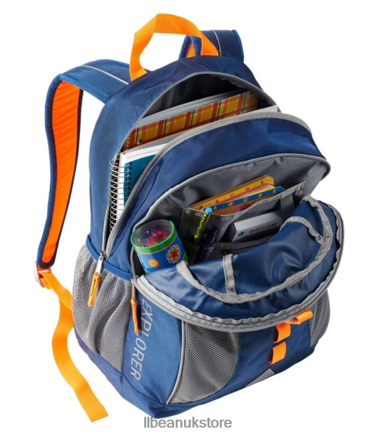 Accessories L.L.Bean Explorer Backpack Kelly Green/Bright Citrus Unisex 0VRR664274