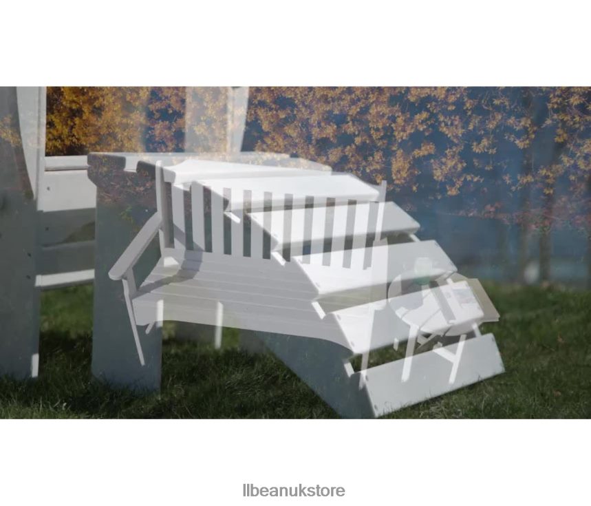 Backyard & Patio L.L.Bean All-Weather Armless Dining Chair Set of Two Green Unisex 0VRR662631