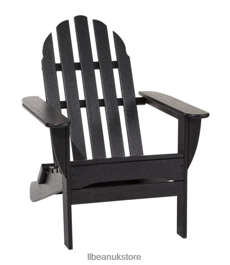 Backyard & Patio L.L.Bean All-Weather Classic Adirondack Chair Black Unisex 0VRR666321