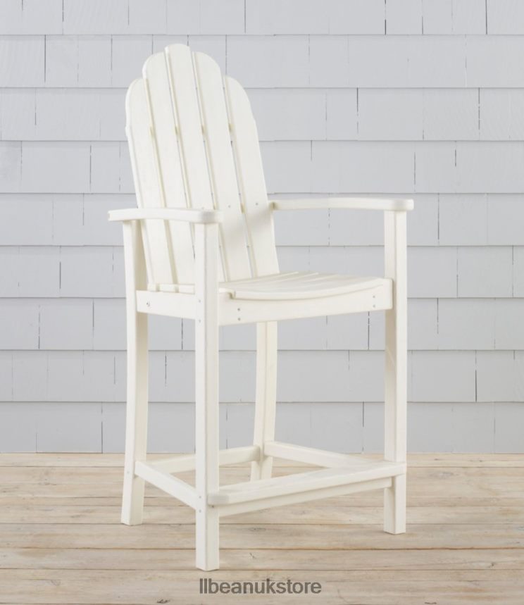 Backyard & Patio L.L.Bean All-Weather Counter-Height Chair Slate Gray Unisex 0VRR666374
