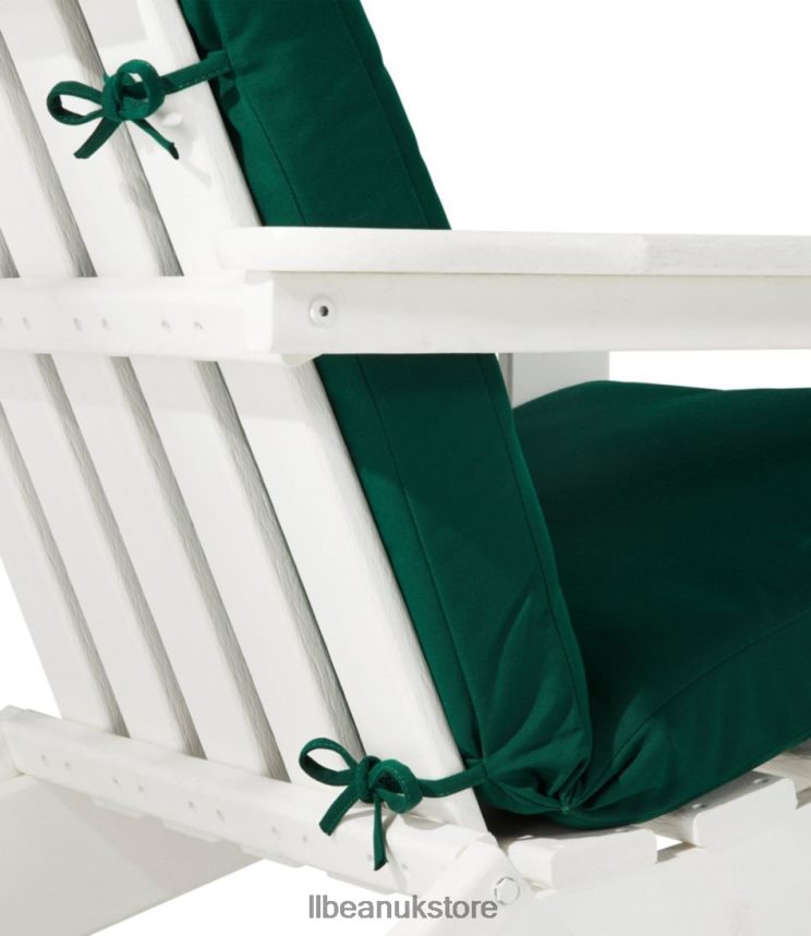 Backyard & Patio L.L.Bean Casco Bay Adirondack Chair Seat and Back Cushion Green Unisex 0VRR662663