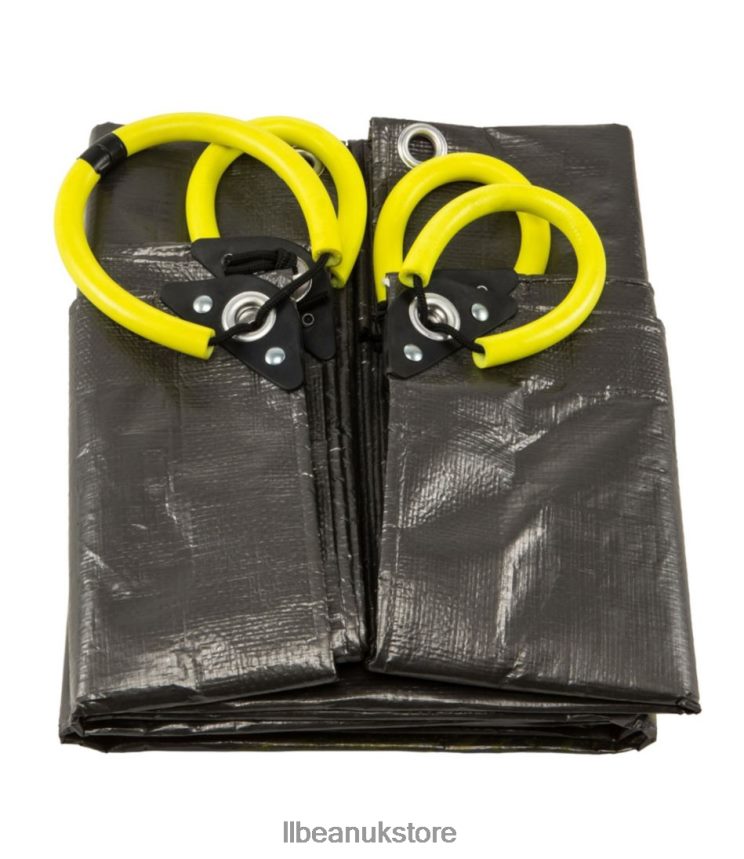 Backyard & Patio L.L.Bean Easy Clean Up Tarp Black Unisex 0VRR662803