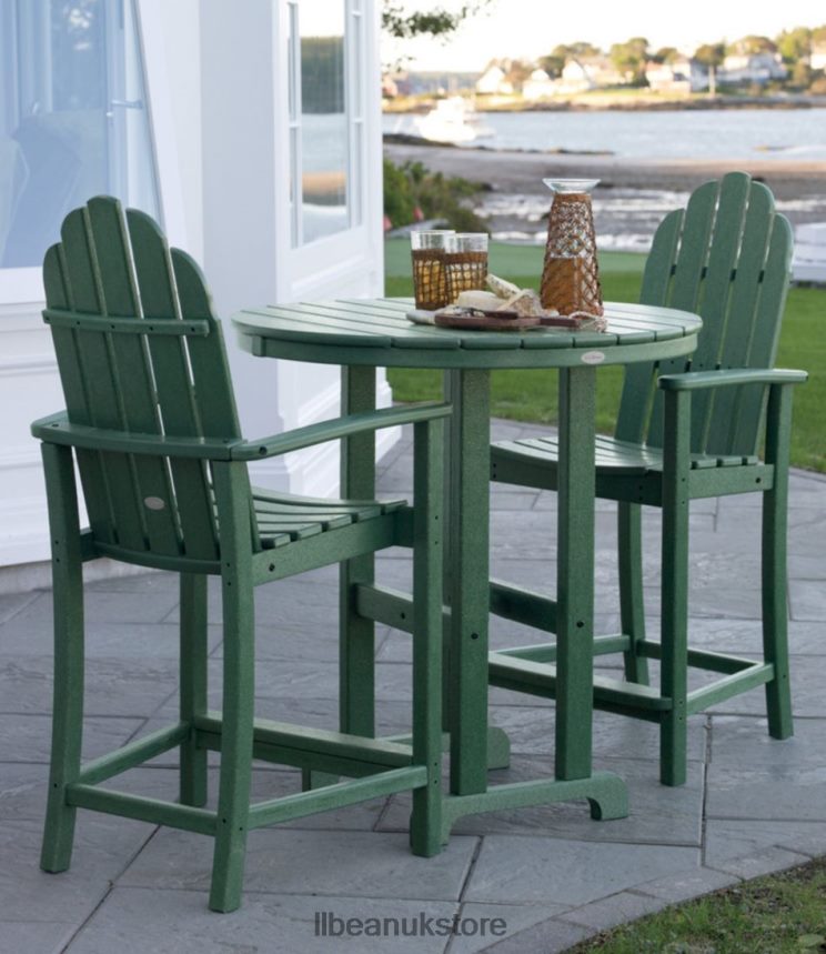 Backyard & Patio L.L.Bean All-Weather Counter-Height Table 36'' Round Mahogany Unisex 0VRR664514