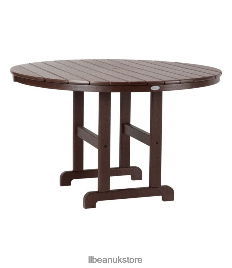 Backyard & Patio L.L.Bean All-Weather Dining Table Mahogany Unisex 0VRR664487
