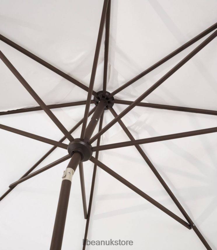 Backyard & Patio L.L.Bean Sunbrella 8' x10' Market Umbrella Hunter Green Unisex 0VRR664490