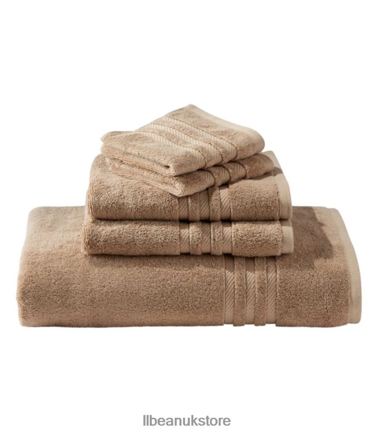 Bath L.L.Bean Organic Cotton Towel Twig Unisex 0VRR664345