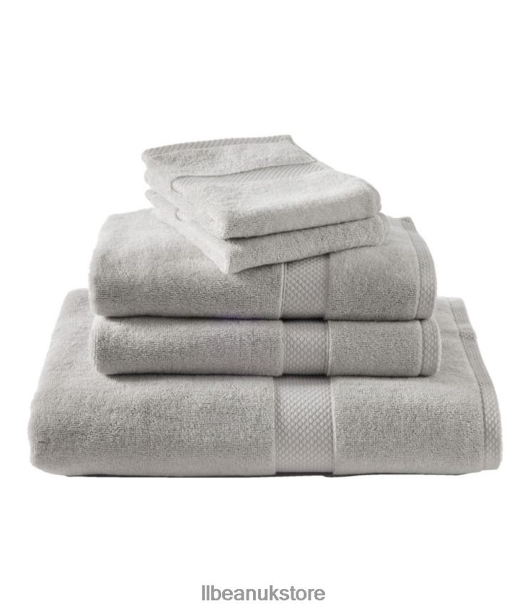 Bath L.L.Bean Premium Cotton Towels Silver Moon Unisex 0VRR667126