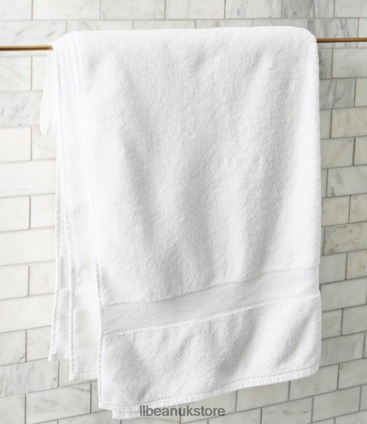 Bath L.L.Bean Premium Cotton Towels Silver Moon Unisex 0VRR667126