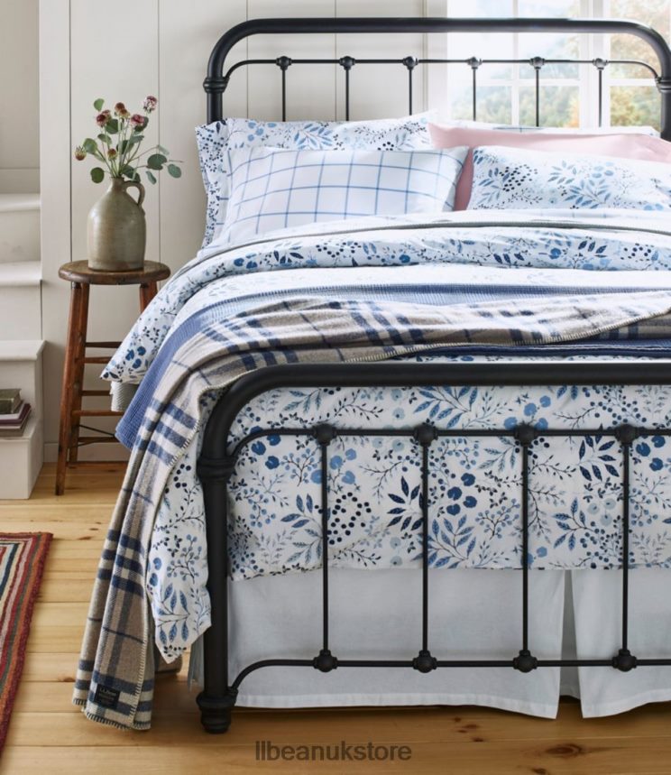 Bedding L.L.Bean Box Pleat Bed Skirt White Unisex 0VRR662676