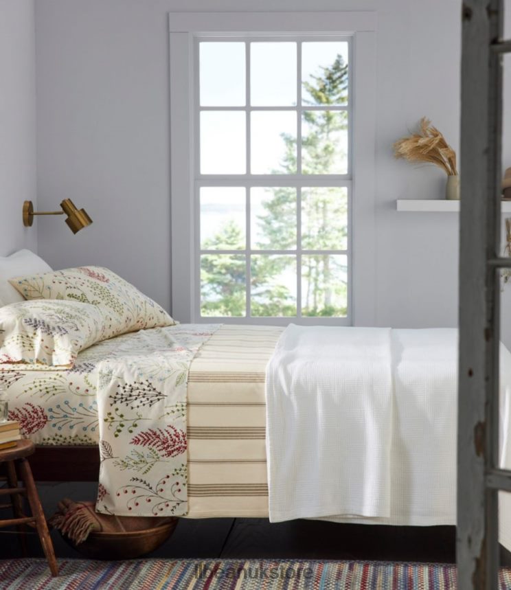 Bedding L.L.Bean Vintage Matelasse Coverlet New Khaki Unisex 0VRR662478