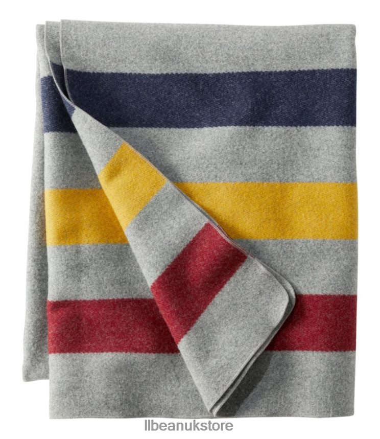 Bedding L.L.Bean Frontier Blanket Grey Unisex 0VRR662499