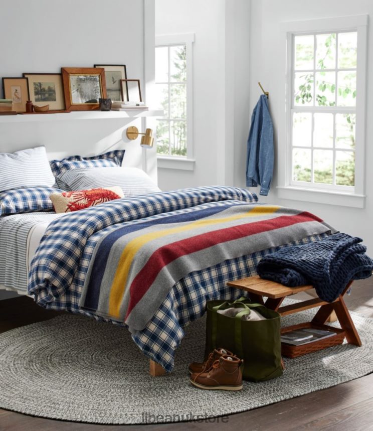 Bedding L.L.Bean Frontier Blanket Multi Unisex 0VRR664351