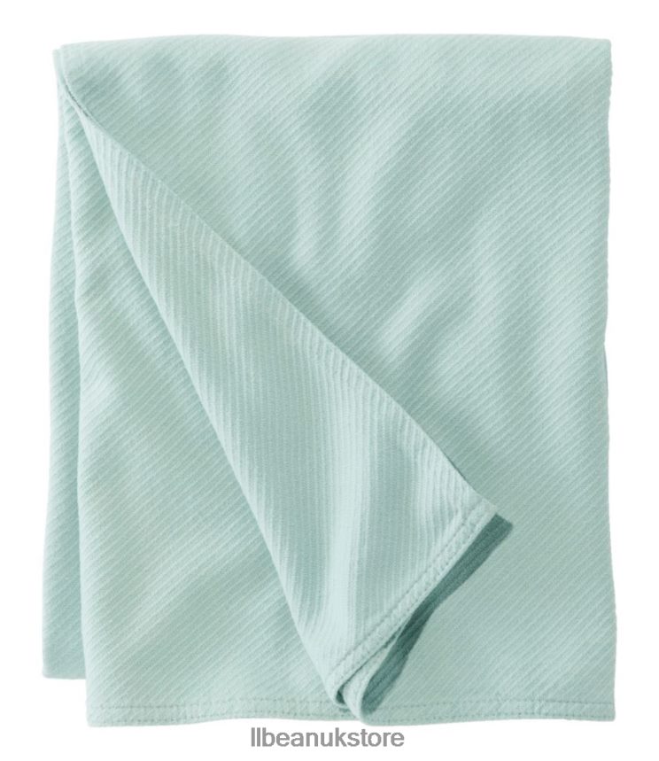 Bedding L.L.Bean Maine Twill Blanket Bluegrass Unisex 0VRR667247
