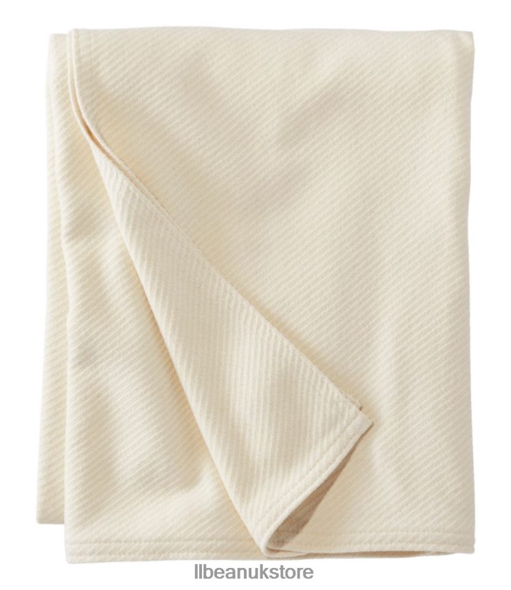Bedding L.L.Bean Maine Twill Blanket Natural Unisex 0VRR665501