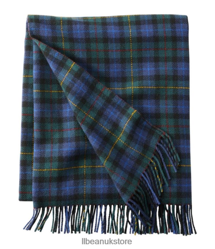 Bedding L.L.Bean Washable Wool Throw Smith Unisex 0VRR665550