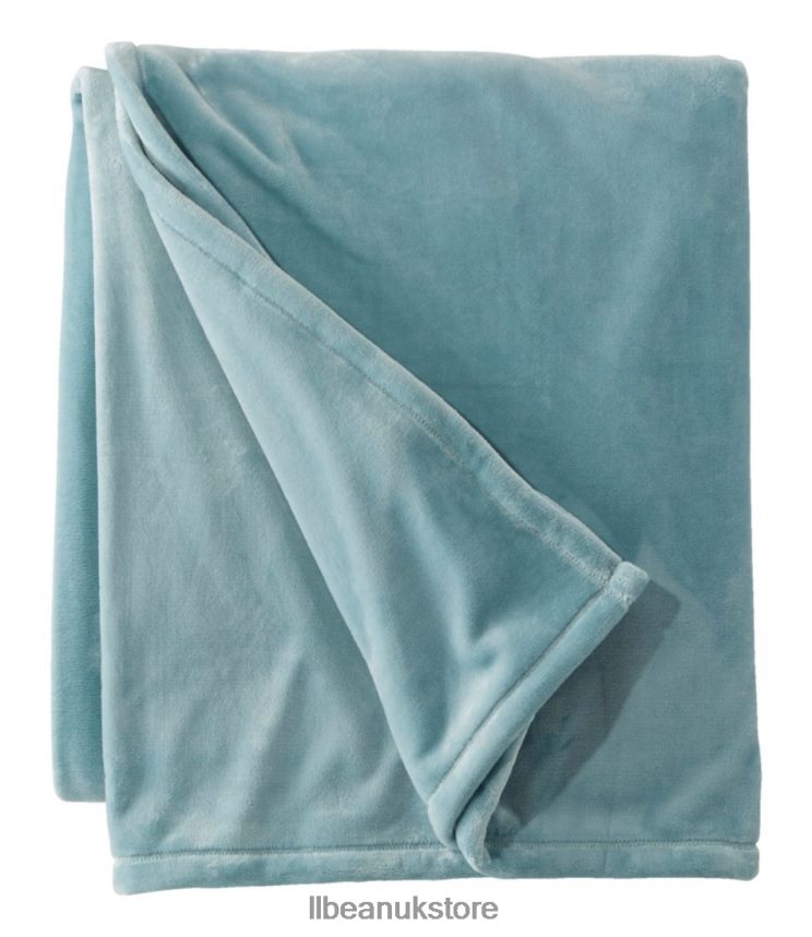 Bedding L.L.Bean Wicked Cozy Blanket Bluegrass Unisex 0VRR667125