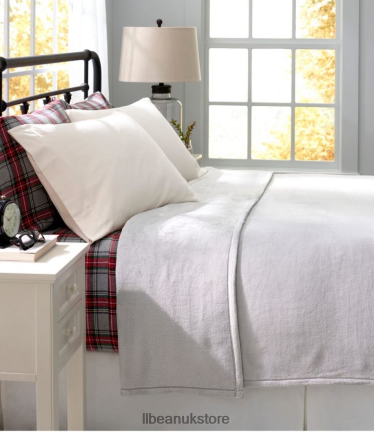 Bedding L.L.Bean Wicked Cozy Light Blanket Harbor Gray Unisex 0VRR664415