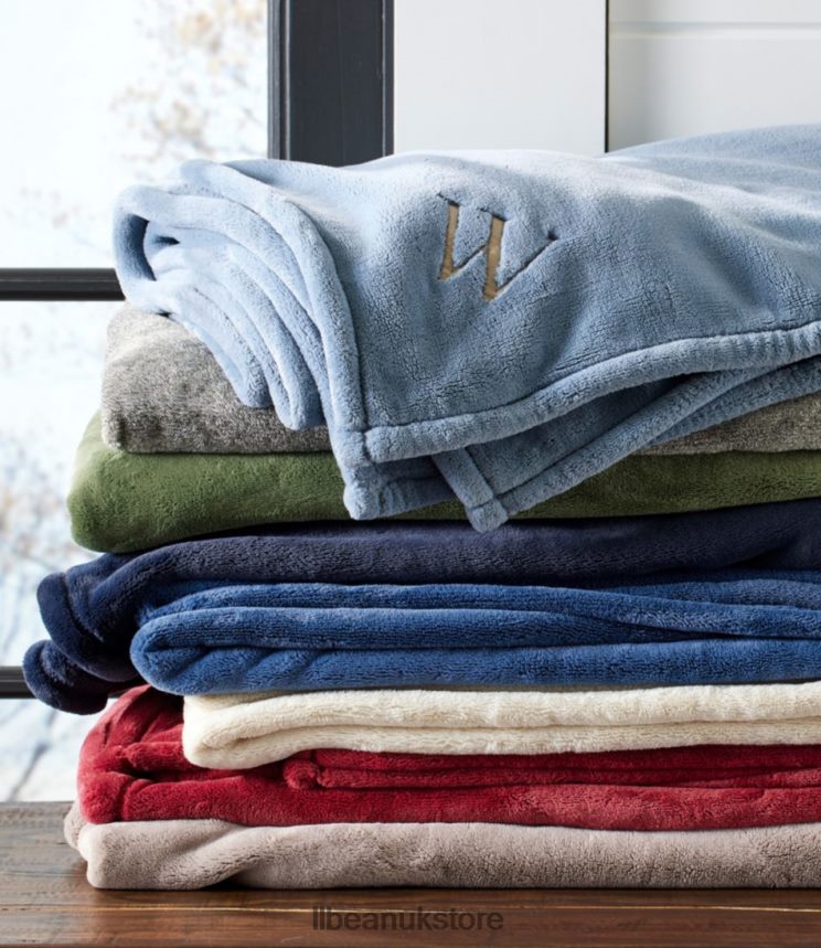Bedding L.L.Bean Wicked Plush Throw Mountain Red Unisex 0VRR665507