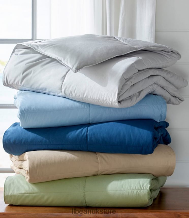 Bedding L.L.Bean Classic Colors Down Comforter Mariner Blue Unisex 0VRR664470