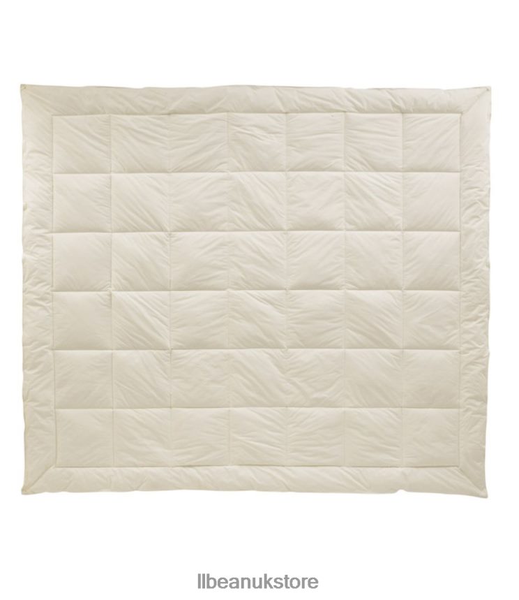 Bedding L.L.Bean PrimaLoft Down Alternative Comforter Cream Unisex 0VRR662660