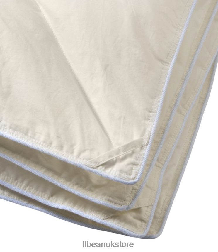 Bedding L.L.Bean PrimaLoft Down Alternative Comforter Cream Unisex 0VRR662749