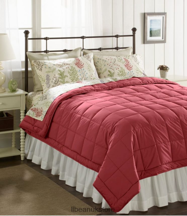 Bedding L.L.Bean Ultrasoft Cotton Comforter Mineral Green Unisex 0VRR662458