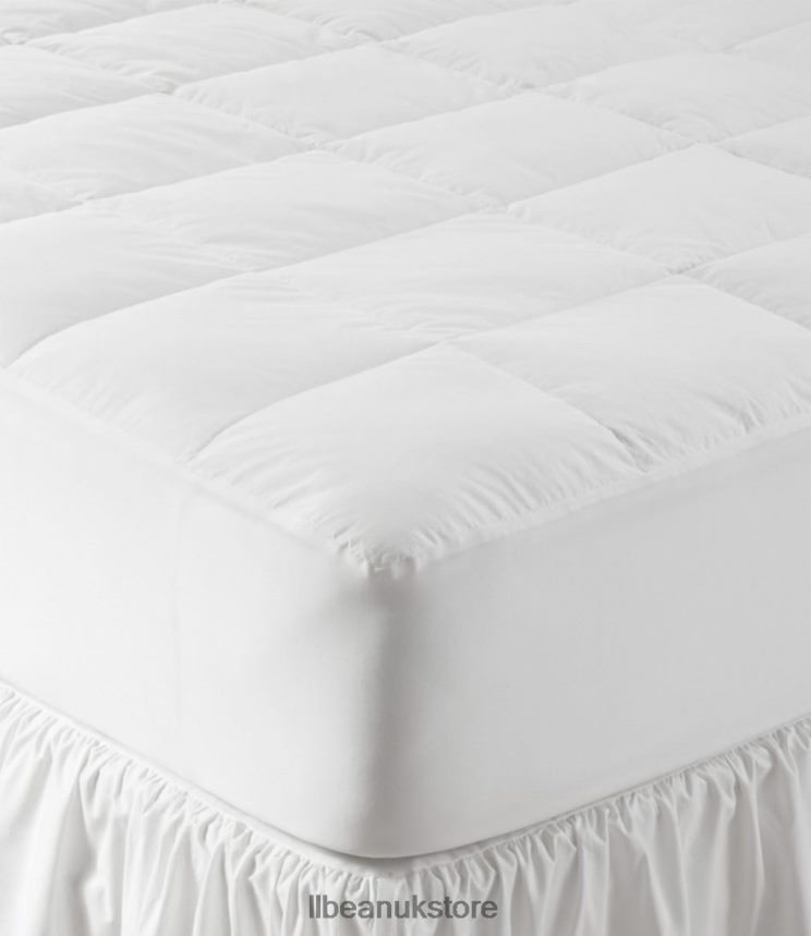 Bedding L.L.Bean PrimaLoft Mattress Pad White Unisex 0VRR662669