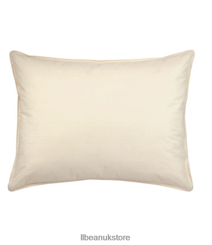 Bedding L.L.Bean Down-Alternative Damask Pillow Natural Unisex 0VRR662587