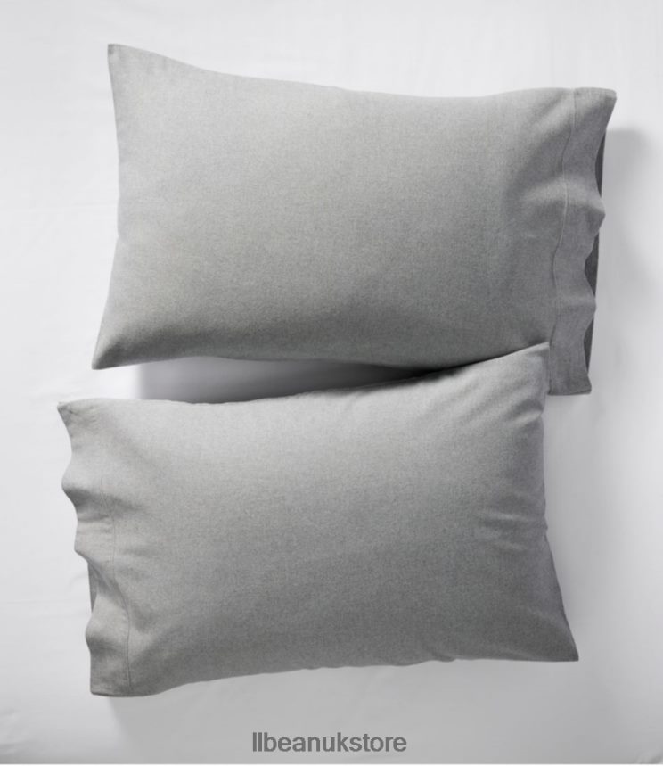Bedding L.L.Bean Heritage Chamois Flannel Sheet Collection Heather Heather Gray Unisex 0VRR662784
