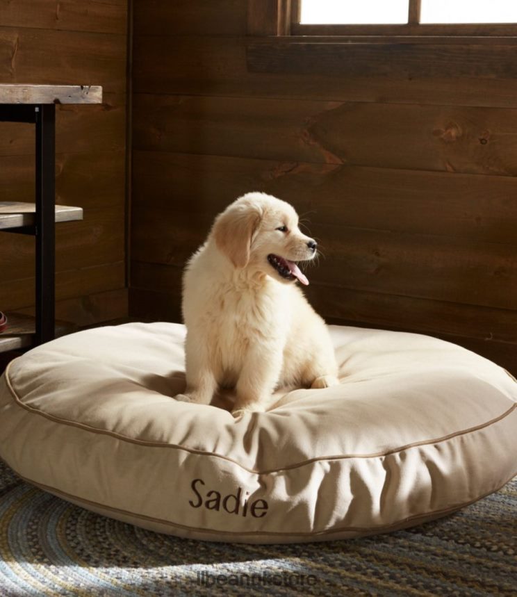 Home Goods L.L.Bean Premium Denim Dog Bed Replacement Cover Vintage Indigo Unisex 0VRR663991