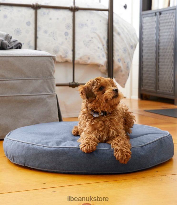 Home Goods L.L.Bean Premium Denim Dog Bed Set Vintage Indigo Unisex 0VRR663924