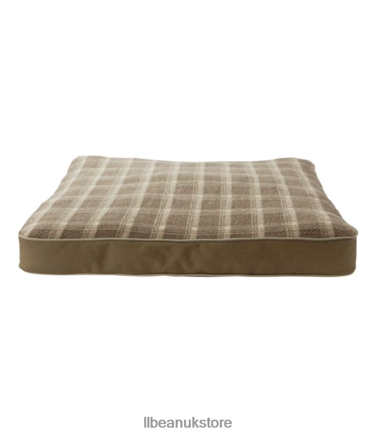 Home Goods L.L.Bean Premium Fleece Dog Bed Set Rectangular Burlap Unisex 0VRR661321