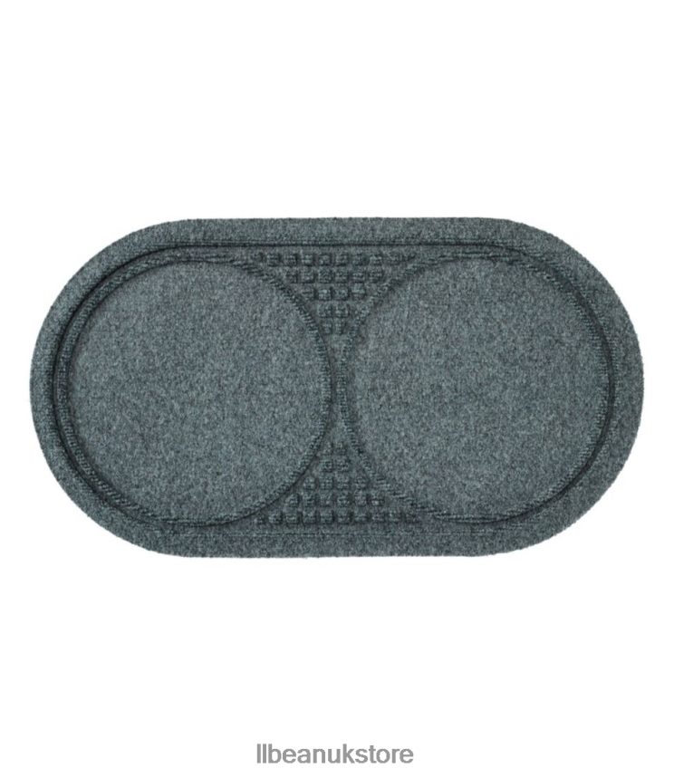 Home Goods L.L.Bean Recycled Waterhog Dog Mat Placemat Bluestone Unisex 0VRR665237