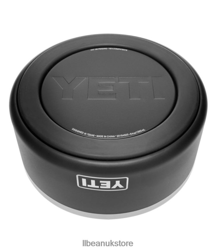 Home Goods L.L.Bean Yeti Boomer Dog Bowl Black Unisex 0VRR666144