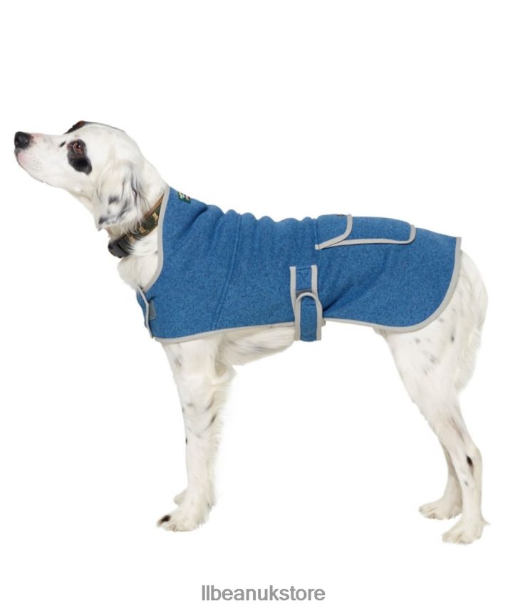 Home Goods L.L.Bean Sweater Fleece Jacket for Dogs Pewter Unisex 0VRR664092