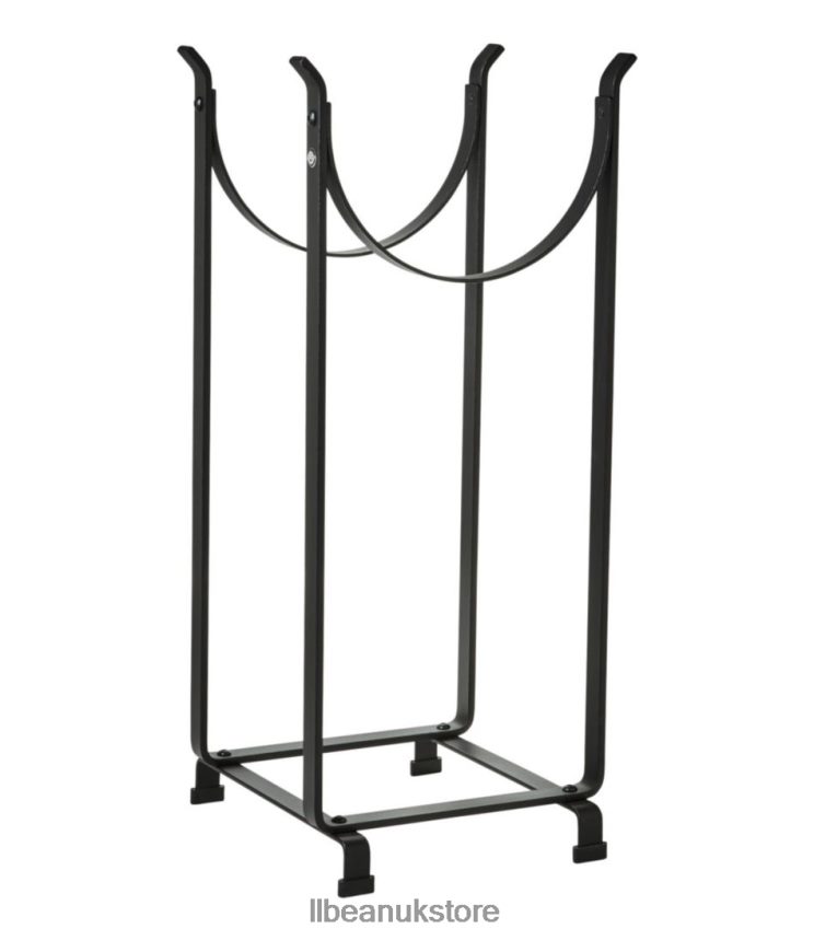 Home Decor L.L.Bean Hearthside Wood Rack Black Unisex 0VRR662860