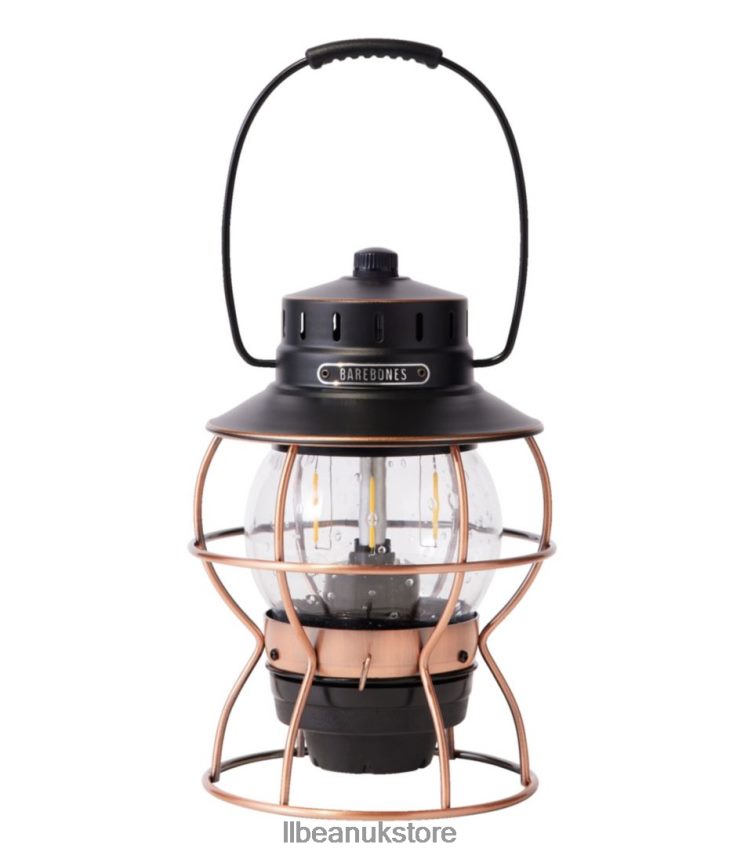 Home Decor L.L.Bean Metal Railroad Lantern Antique Bronze Unisex 0VRR662835