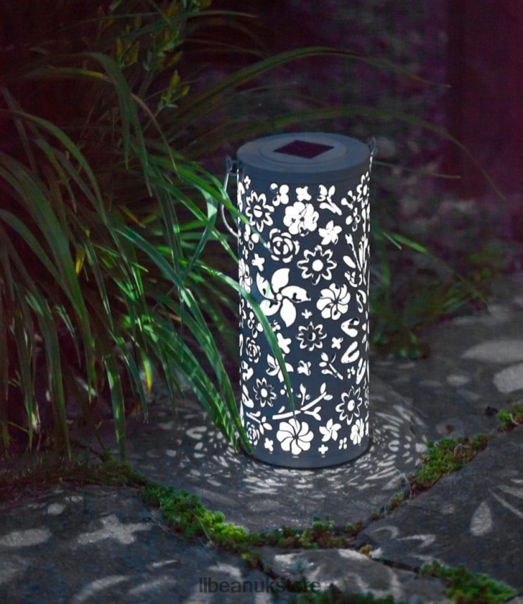 Home Decor L.L.Bean Solar Metal Lantern Midnight Blue Unisex 0VRR664523