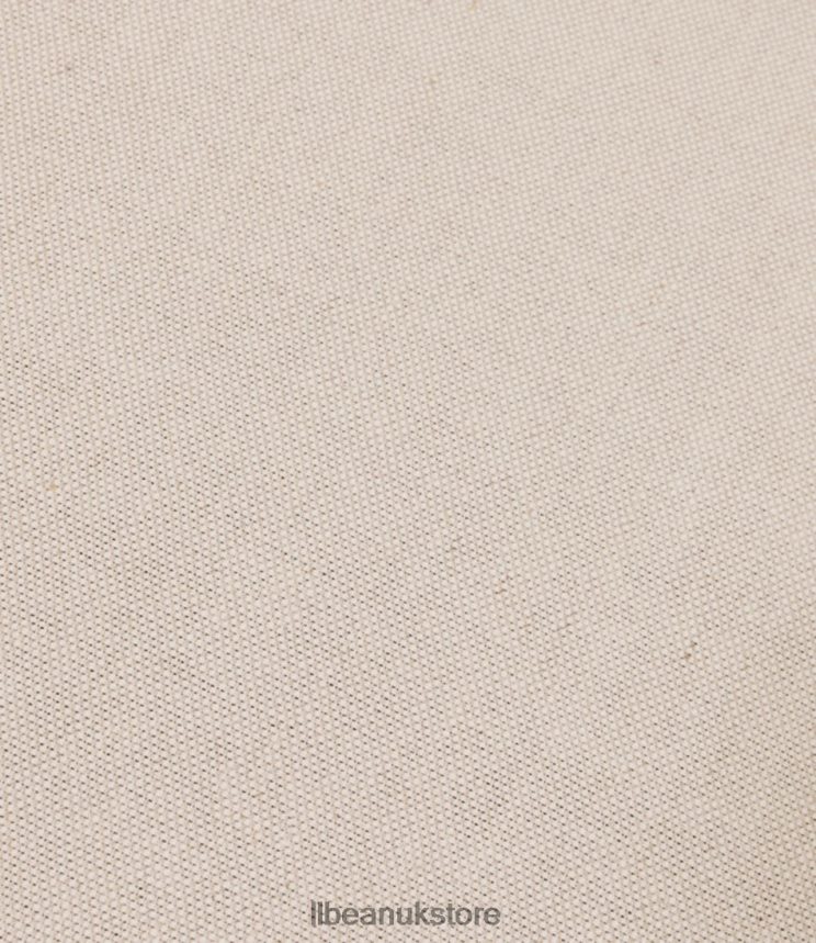 Indoor Furniture L.L.Bean Harrington Slipcovered Ottoman Linen Beige Unisex 0VRR662913