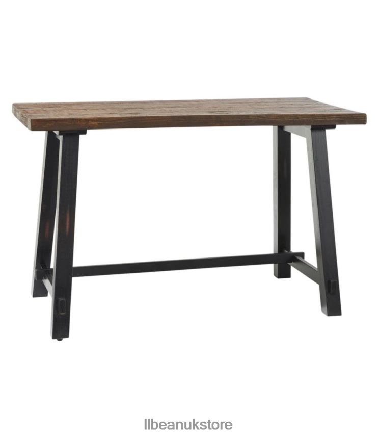 Indoor Furniture L.L.Bean Rough Pine Solid Wood Desk Rustic Natural Unisex 0VRR662859