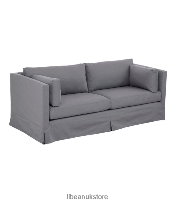 Indoor Furniture L.L.Bean Harrington Slipcovered Sofa Chambray Unisex 0VRR664557