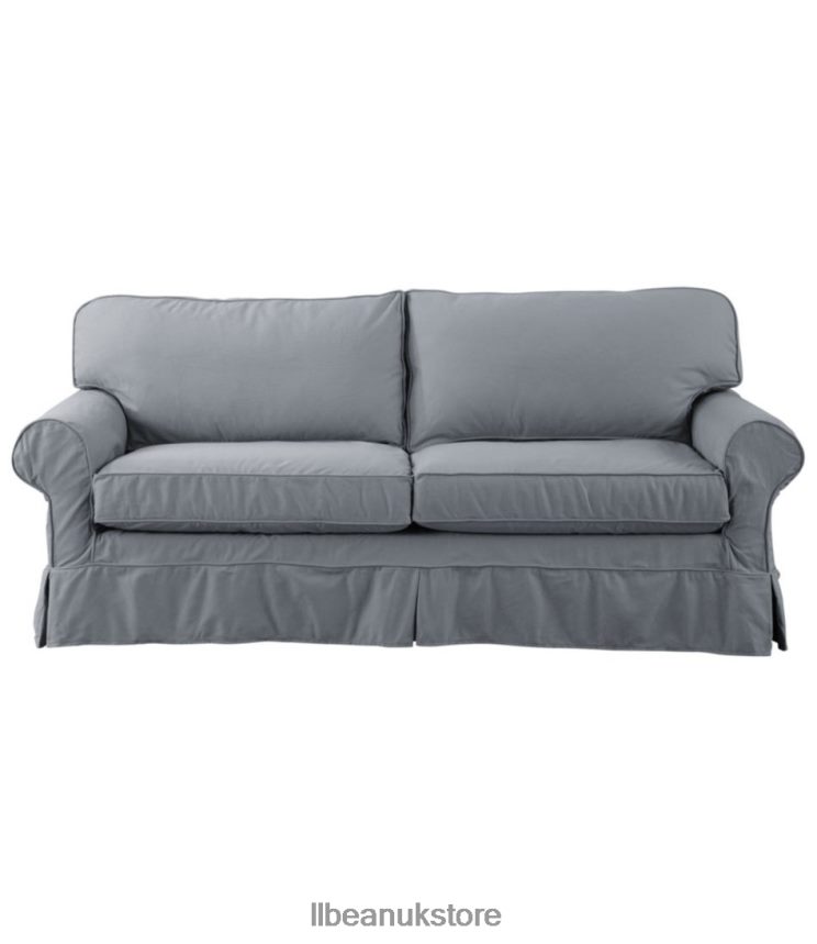 Indoor Furniture L.L.Bean Pine Point Slipcovered Sleeper Sofa Chambray Unisex 0VRR664550