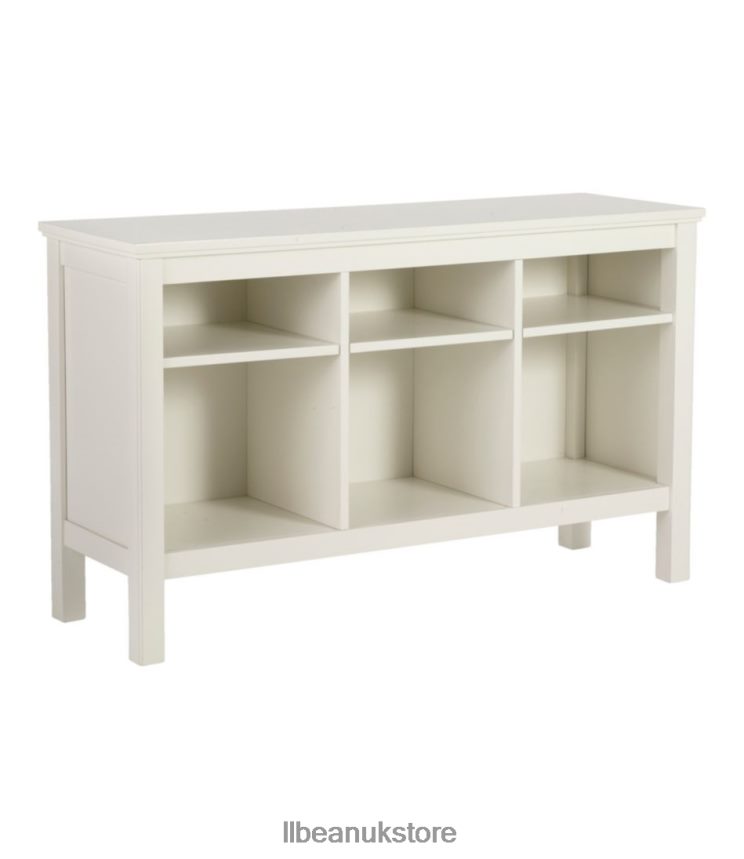 Indoor Furniture L.L.Bean Painted Farmhouse Storage Console Paperwhite Unisex 0VRR662851